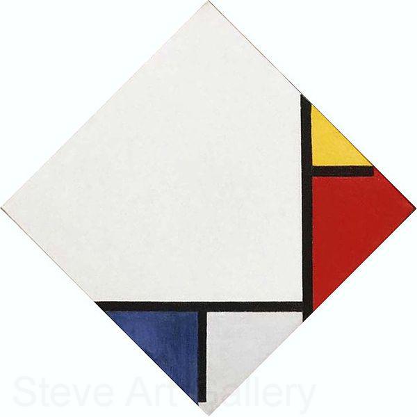 Theo van Doesburg Composition of proportions Norge oil painting art